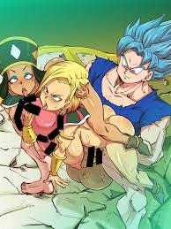 Rule34 - If it exists, there is porn of it  rickert kai, android 18,  helles, son goku, son goku super saiyan blue  2100529