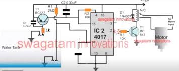 Each sensors float is suspended from above using an aluminium rod. 5 Simple Water Level Controller Circuits