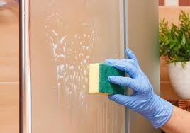 Bath clean can be used on multiple surfaces, like ceramic, fiberglass, glass and mirrors, stainless steel, and synthetic marble. How To Clean Soap Scum Off Glass Shower Doors Luxury Home Remodeling Sebring Design Build