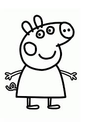 Peppa pig coloring page you can color online with the interactive coloring machine or print to color at home. Pin On Manualidades Escolares