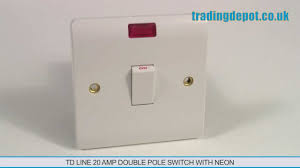 If it can be cheap, it can quickly warm water, anti. Trading Depot Td Line 20 Amp Double Pole Switch With Neon Part No Tlv324 Youtube