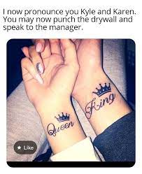 Fresh And Funny Memes 35 Memes Cute Couple Tattoos Partner Tattoos Best Couple Tattoos