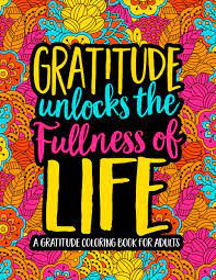 Gratitude unlocks the fullness of life. Amazon Com Gratitude Unlocks The Fullness Of Life A Gratitude Coloring Book For Adults 9781640017412 Papeterie Bleu Books