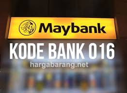 Inilah Kode Bank Maybank Indonesia Harga Barang