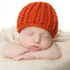 Basketball Hat, Crochet Hat, Crochet Basketball Hat, Toddler Hat, Infant  Hat, Newborn Hat. Orange With Black Hat
