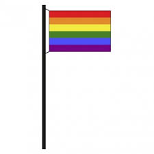Im unterschied zur regenbogenfahne trägt sie den schriftzug pace („friede). Regenbogenflagge Kaufen Im Online Shop Von Fahnenfleck