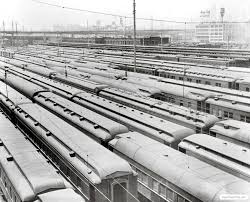 Pennsylvania Railroad Sunnyside Yard Queens Ny From Classictrains Long Island Railroad Pennsylvania Railroad Model Trains