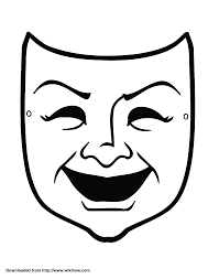 Sample Comedy Mask Wikihow In 2021 Theatre Masks Drama Masks Greek Drama Masks