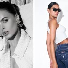 Brooks Nader Wows in Bodycon Dress for Nana Jacqueline NYC Pop-up