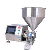 Food Grade Sanitary Rotor Lobe Pump High Viscosity Honey Chocolate Cream  Paste Cosmetic Liquid Filling Cream Filling Machine