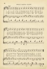 Here Is An Old Fashioned Children S Christmas Song Titled Jolly Santa Claus The Page Of Shee Christmas Sheet Music Vintage Sheet Music Christmas Carols Lyrics