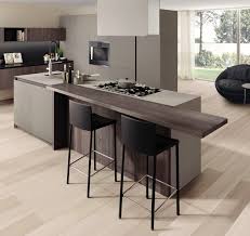 Black And Grey Combination Kitchen Design Harmonious And Stylish Combination Of Brown And Grey Makes Modular Kitchen Soothing In This Kitchen Kitchen Inspiration Modern Kitchen Design Modern Kitchen