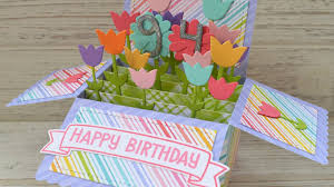 Make sure that at the tip of the wing you stop, skip a little space and then draw the rest of his wing and his tail. How To Make A Pop Up Birthday Card Youtube