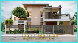 These model plans of two story small home with three bedrooms are actually built in average sized lot area. Two Storey 3 Bedroom Modern House Design Youtube