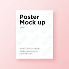 Minimalist Poster Mockup Psd Poster Mockup Poster Mockup Psd Minimalist Poster
