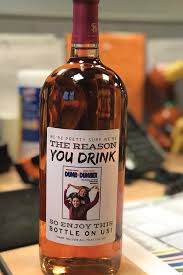Reason You Drink Wine Label To Personalize Any Way You Want Give To Your Boss Or Even A Friend Rea Personalized Boss Gifts Boss Gifts Wine Funny Wine Labels