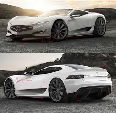 This Tesla Hypercar Will Never See The Light Of Day Carscoops Tesla Roadster Concept Cars Tesla Car