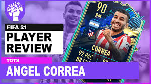 In this chapter of the fifa 21 guide, you will find a list of all the best players of the spanish la liga divided by position. The Definiton Of Speed Dribbler 90 Rated Team Of The Season Angel Correa Fifa 21 Review Youtube