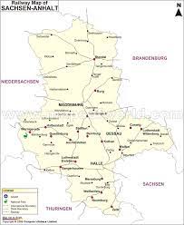 Check flight prices and hotel availability for your visit. Sachsen Anhalt Railway Map Railway Map Of Sachsen Anhaltm Germany