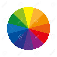 Find another word for tertiary colors. Color Wheel Or Color Circle With Twelve Colors Which Shows Primary Royalty Free Cliparts Vectors And Stock Illustration Image 136844571