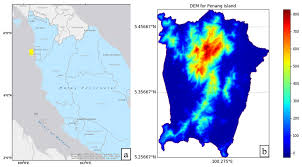 Click on the image to enlarge. Water Free Full Text Flood Inundation Analysis In Penang Island Malaysia Based On Insar Maps Of Land Subsidence And Local Sea Level Scenarios
