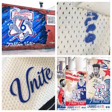 Philadelphia 76ers 2018 nba playoffs on court logo rally. Scott O Neil On Twitter Once Again Our Brand Team Has Fused The Revolutionary History Of This City W The New Philadelphia Edge Fun To Share That Benjamin Franklin S Legendary Severed Snake And