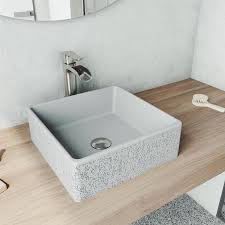 vigo aster ash concrete vessel square