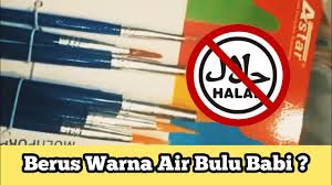 Pemeriksaan dilakukan kementerian perdagangan dalam negeri, koperasi dan kepenggunaan, kpdnkk di premis terlibat menemui 150 berus cat bulu babi dan turut menggunakan logo halal palsu. Berus Warna Air Bulu Babi Non Halal Berhati Hati Jika Membeli Youtube