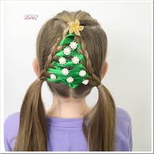 Part the front part of the hair. 20 Easy Christmas Hairstyles For Little Girls