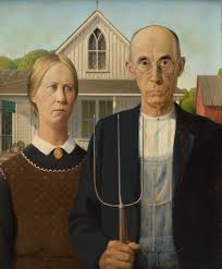 Last names starting with 'd'. American Gothic The Art Institute Of Chicago