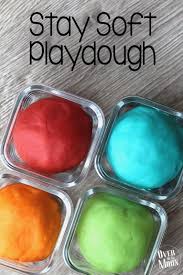 This playdough feels so soft and squishy! Stay Soft Playdough Over The Big Moon