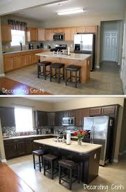 Decorating Cents Kitchen Cabinets Revealed Home Rustoleum Cabinet Home Kitchens