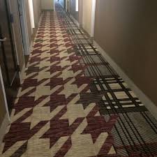 The options are almost limitless when it comes to patterns and prints by daltoncarpet.com. Interface Hospitality Classic Patterns Like Houndstooth And Plaid Are Taken To The Next Level When You Carpet Tiles Design Condo Design Floor Pattern Design