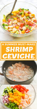 The shrimp was still rubbery even though i refrigerated it for 6 hours instead of 4. Shrimp Ceviche Immaculate Bites