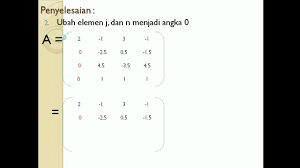 Maybe you would like to learn more about one of these? Determinan Matriks Menggunakan Obe Aljabar Linear Youtube