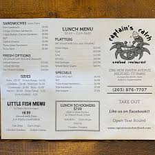 Maybe you would like to learn more about one of these? Captain S Catch Seafood Restaurant Posts Milford Connecticut Menu Prices Restaurant Reviews Facebook