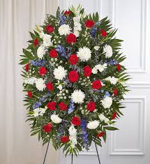 Same day delivery is available. Patriotic Funeral Flowers Funeral Flowers For Veterans 1800flowers