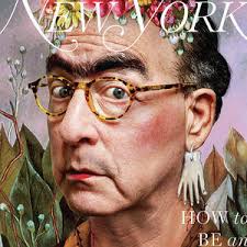 How To Be An Artist, Jerry Saltz as Salvador Dali by Joe Darrow