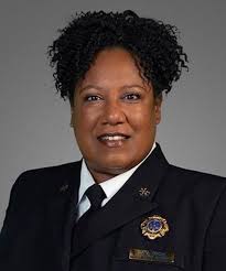 Portland fire chief climbing historic ladders