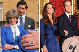 Perhaps her switch to a coloured stone was inspired by kate's beautiful sapphire ring, which originally belonged to princess diana. Royal Engagement Ring Kate Middleton Princess Diana Wedding Ring Bravobride