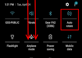 When you want to read an ebook on your mobile, if tap on the widgets icon. Galaxy S9 Enable Disable Screen Rotation Technipages