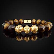 5 out of 5 stars. Tiger Eye Bracelet Mens Jewelry With Tigers Eye And Gold Adrianjade Com