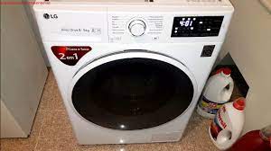 Lg 2 in 1 washer dryer manual. Lg Washer Dryer Inverter Direct Drive 8 5 Kg F4j6tm0w How To Use Wash Dry Program Youtube