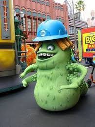 Blame it on the little guy, how original. In The Movie Monsters Inc This Green Orthodontics Braces Humor Celebrities With Braces