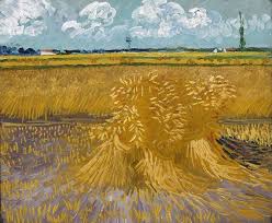 Trigal Con Gavillas Arles Junio 1888 Vincent Van Gogh Van Gogh Peintures De Van Gogh