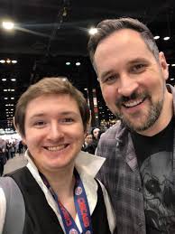 Yes I met Travis and Laura. Yes I was dressed up as my D&D character. And  yes they really liked it especially Laura. Needless to say I had a blast. I  may