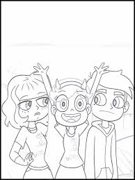 In addition to the general biblical theme food coloring sheets the other types of hue . Star Vs The Forces Of Evil Printable Coloring Book 43