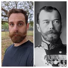 I think I've finally achieved the Tsar Nicholas II style... Save for the  decorated suit. : r/beards