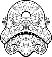Every star wars show and tv movie (from the mandalorian to the holiday special) ranked. Elegant Day Of The Dead Coloring Page 15 Star Wars Coloring Pages 3233x3585 Png Clipart Download