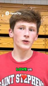 Hank Franklin of Saint Stephens interviews about his head coach, Billy  Baker, moments after helping clinch the dual meet as one of the final two  matches to beat the defending state team and individual ...